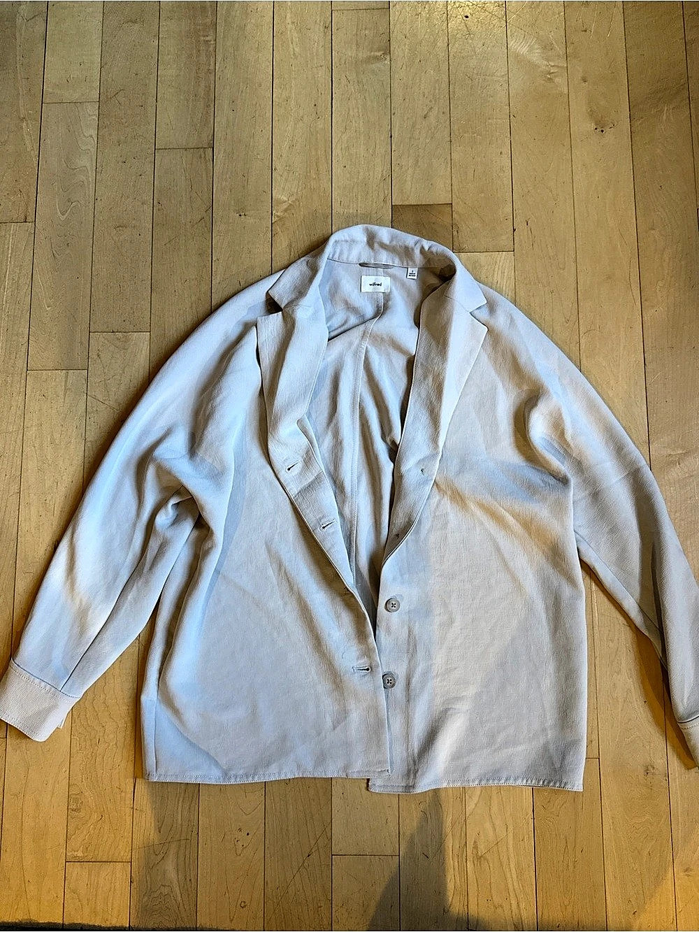 Wilfred Cream Oversized style jacket